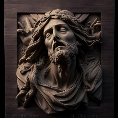 3D model st jesus (STL)